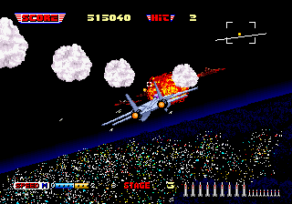 After Burner II (VER 2.00, deluxe/upright)